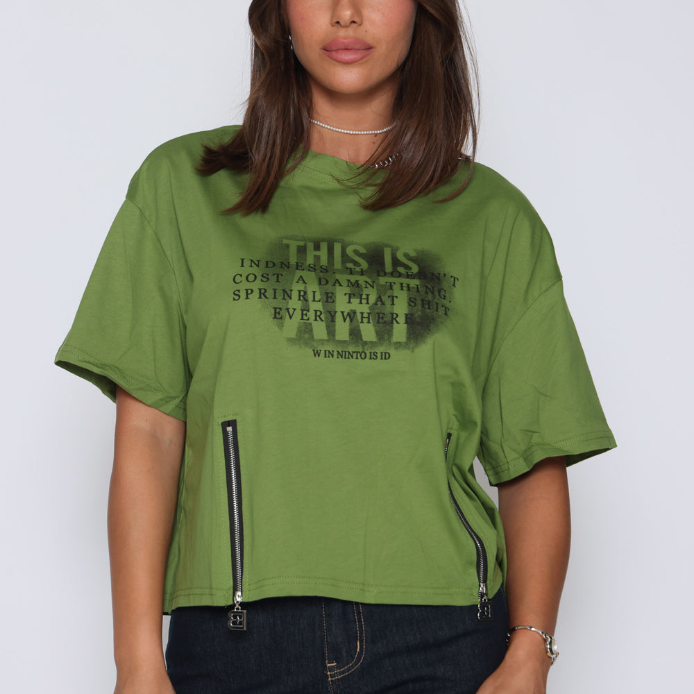 טי-שירט רוכסנים